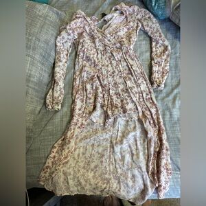 A New Day Cream and Pink Floral romper